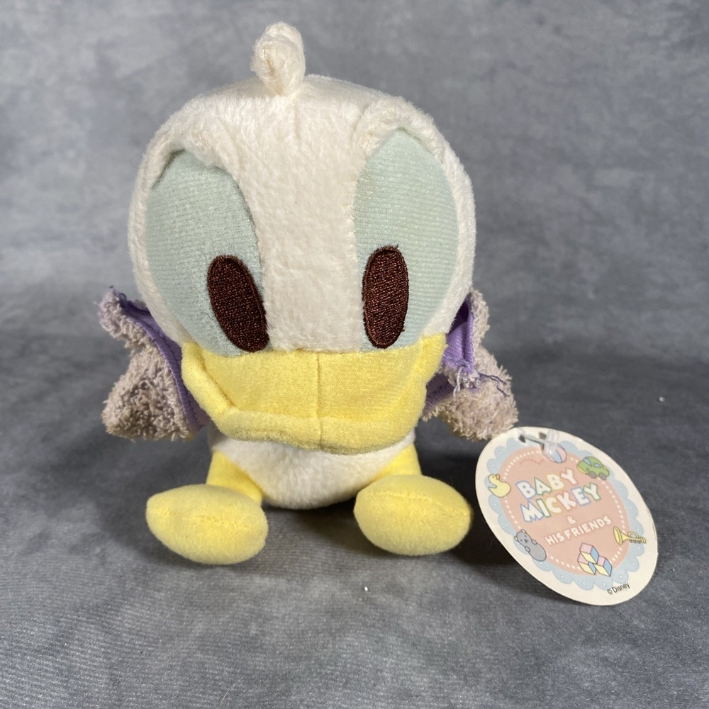 Disney Baby Donald Duck Soft Plush Sega 2005 Vintage Stuffed Animal